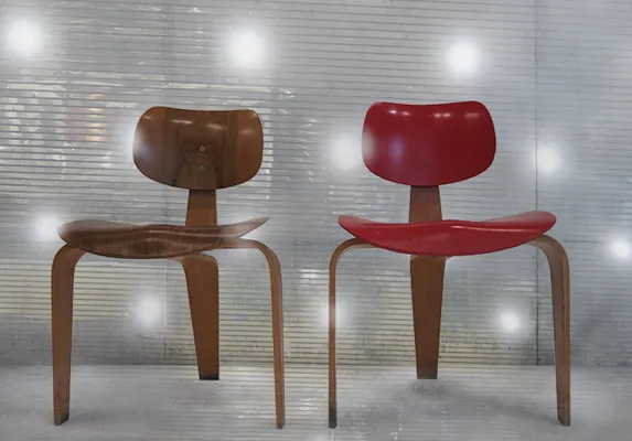 Erfolgreiche Workplace-Projekte: zwei Designerstühle
